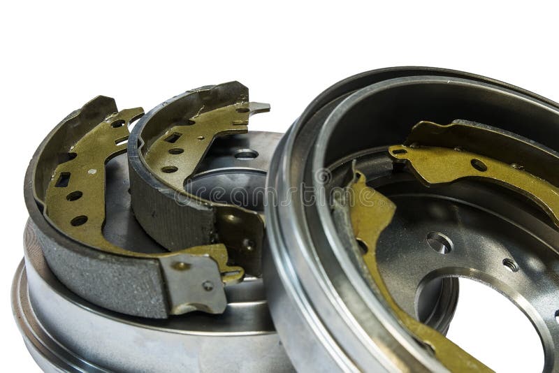 Brake shoes and drums stock image. Image of repair, color 50147073