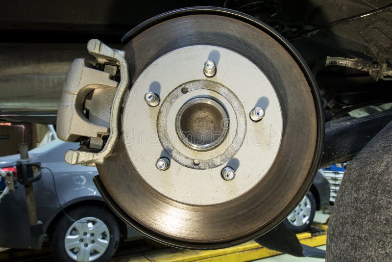 The Brake System of a Vehicle Stock Photo Image of repair, business