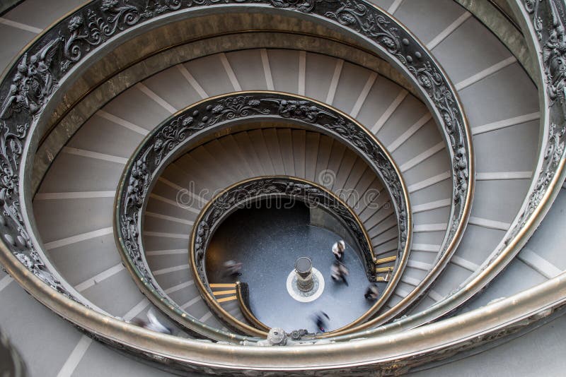 Bramante Double spiral staircase