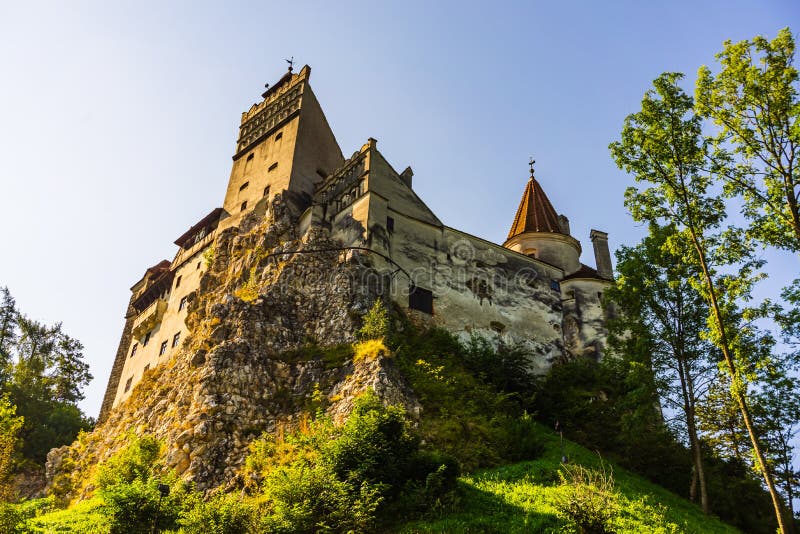 Bran Castle Castelul Bran. Legendary Historical Castle of Dracula in ...