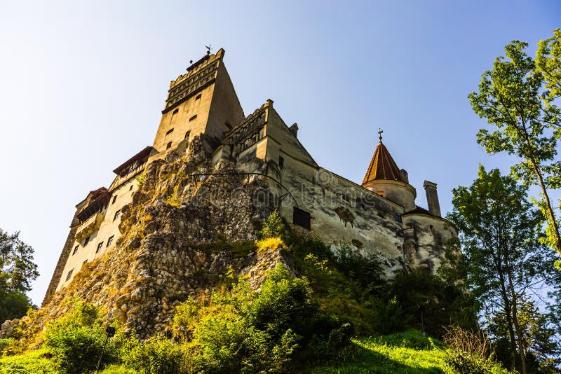 Bran Castle Castelul Bran. Legendary Historical Castle of Dracula in ...