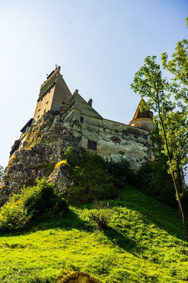 Bran Castle Castelul Bran. Legendary Historical Castle of Dracula in ...