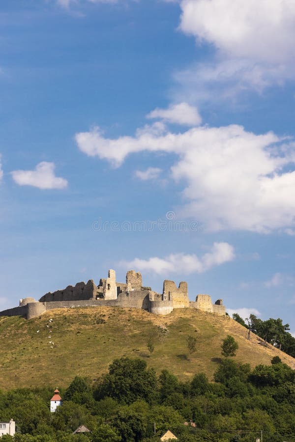 Branc castle ruins near Senica, Slovakia