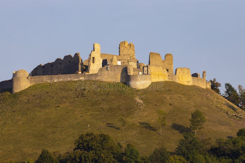 Zřícenina Branč u Myjavy, Západní Slovensko, Slovensko