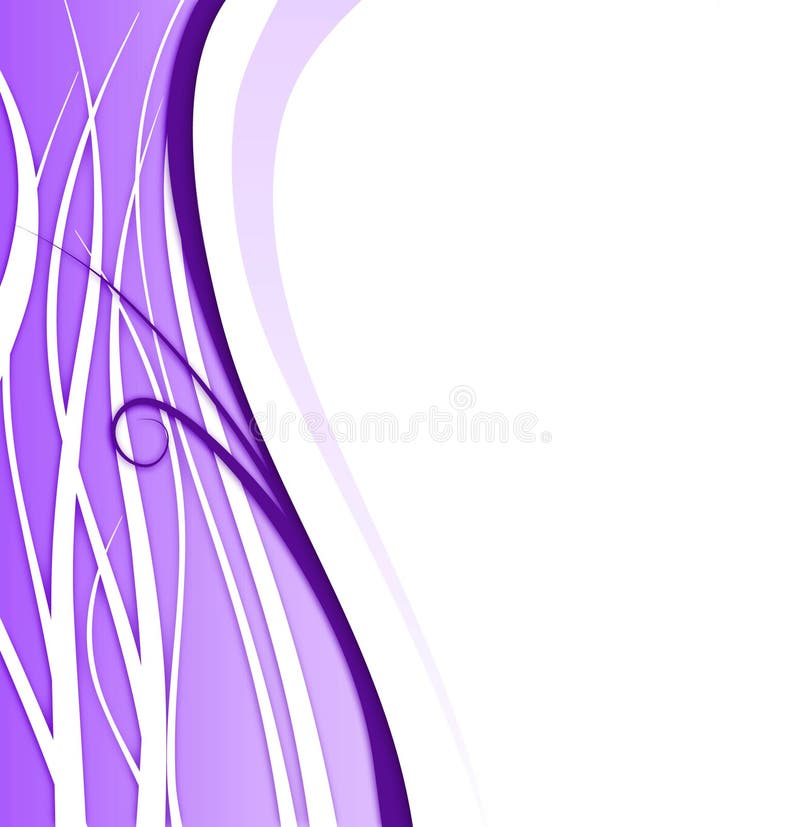 Branch for background violet royalty free illustration