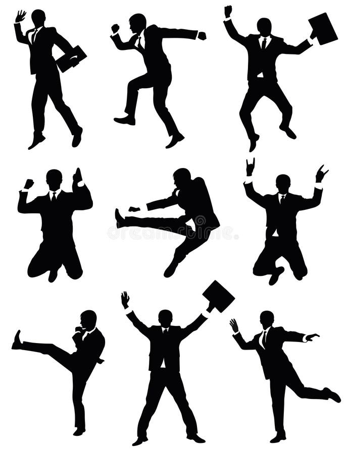Brancher d'homme d'affaires. illustration stock Brancher d'homme d'affaires. illustration stock