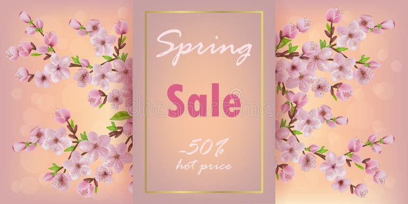Sakura Sale Spring Discount Pink Cherry Blossom Flowers Floral
