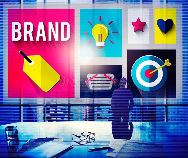 Brand Branding Marketing Ideas Creative Concept Stock Image Image