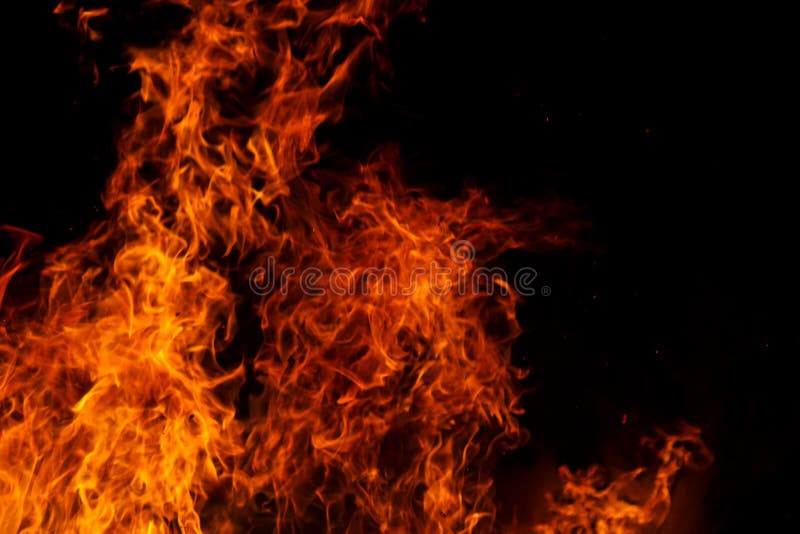 Brand die zich in de nacht voordeed stock afbeeldingen Brand die zich in de nacht voordeed stock afbeeldingen
