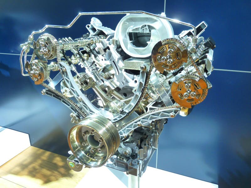 Brand New Engine stock image. Image of diesel, metal 12295049