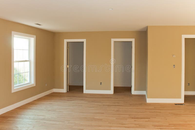 Brand New Home Room Interior royalty free stock image Brand New Home Room Interior royalty free stock image