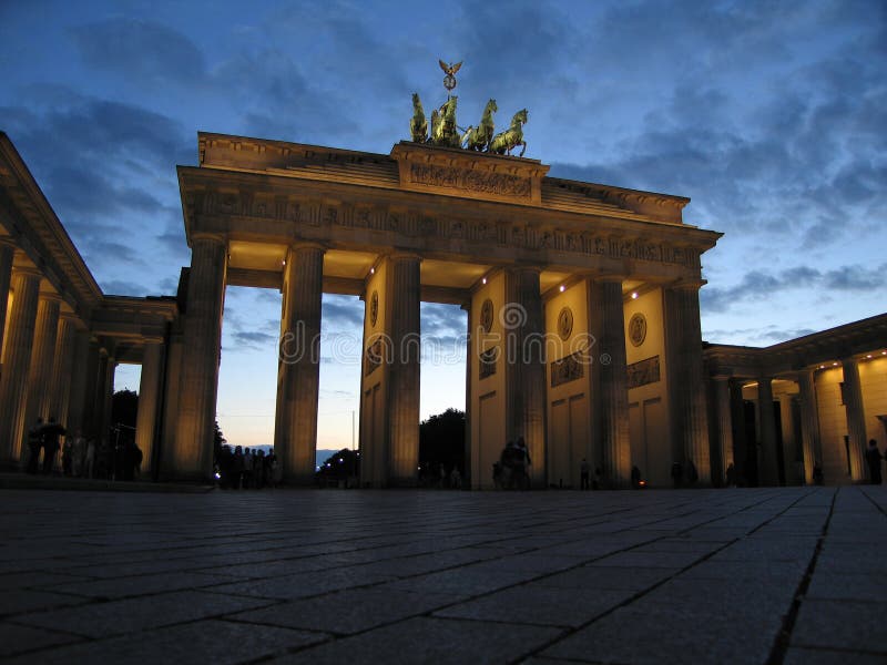 Brandenburg Gate at Twilight