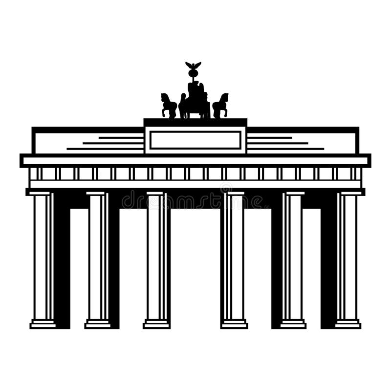 Statue Brandenburger Tor Stock Illustrationen Vektoren Kliparts 148 Stock Illustrationen