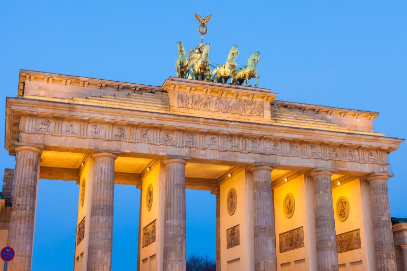 Brandenburger Tor (Brandenburger-Felsen) stockfotografie Brandenburger Tor (Brandenburger-Felsen) stockfotografie