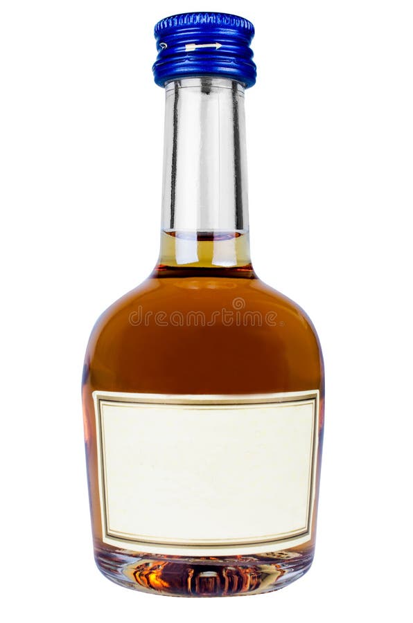 Hard Liquor Bottle stock photo. Image of isolated, liquor 7399642