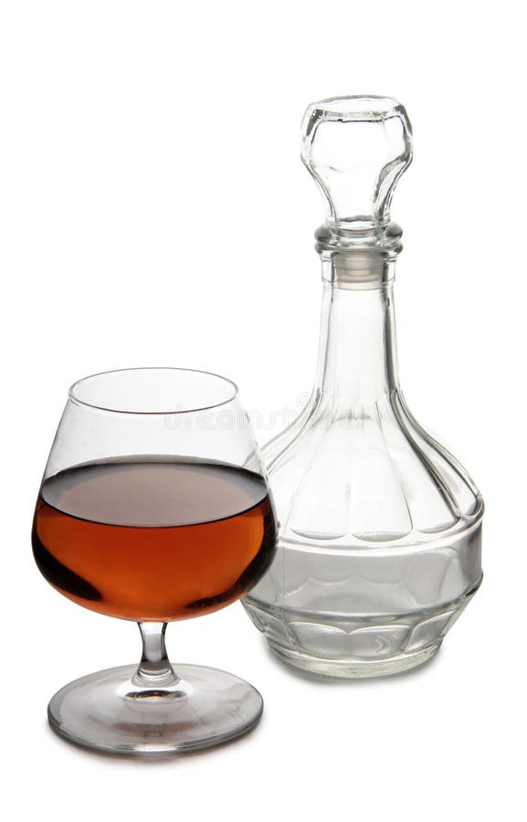 Brandy in glass six stock image. Image of cold, healthy 93119619
