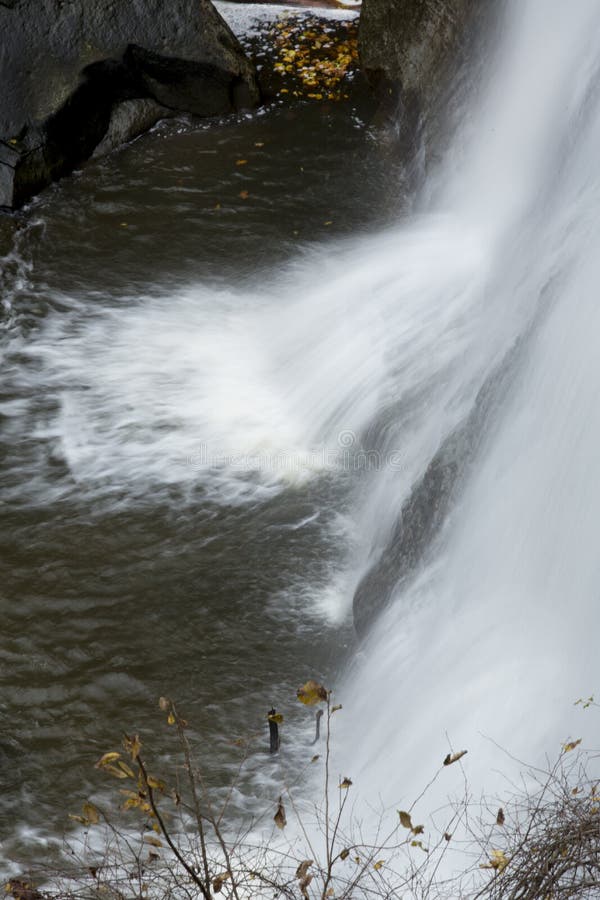 Brandywine cai no parque nacional do vale de Cuyahoga em Ohio do norte fotos de stock Brandywine cai no parque nacional do vale de Cuyahoga em Ohio do norte fotos de stock