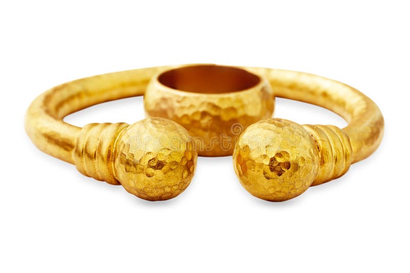 Bransoletki złocisty ottoman pierścionek
