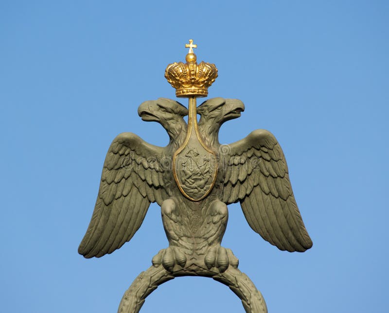 Russie armée d'un aigle photo libre de droits