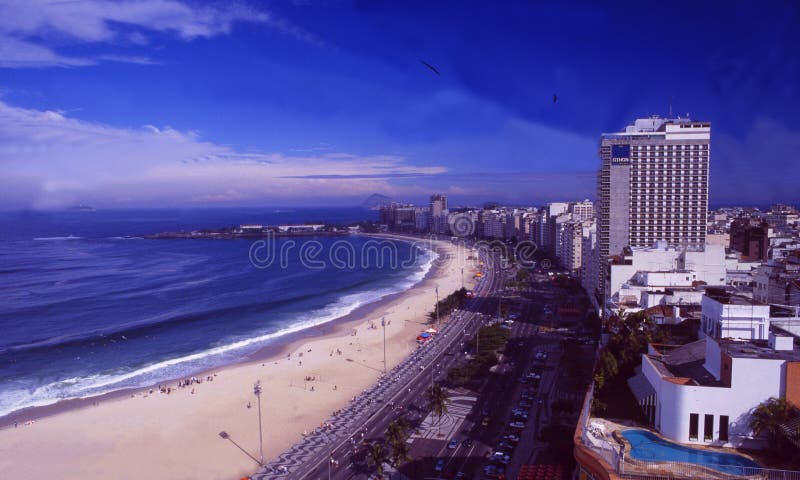 Brasil: Copacabana em Rio de janeiro fotos de stock Brasil: Copacabana em Rio de janeiro fotos de stock