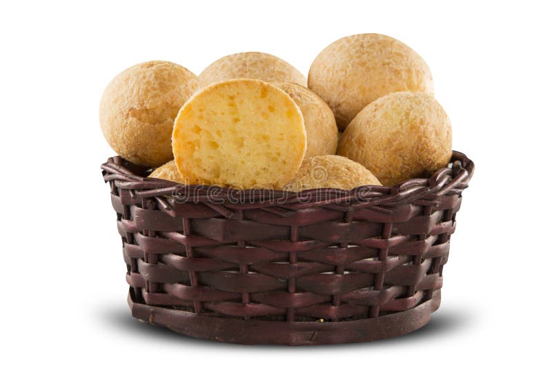 Brasilianska ostbullar i vit bakgrund royaltyfria foton Brasilianska ostbullar i vit bakgrund royaltyfria foton