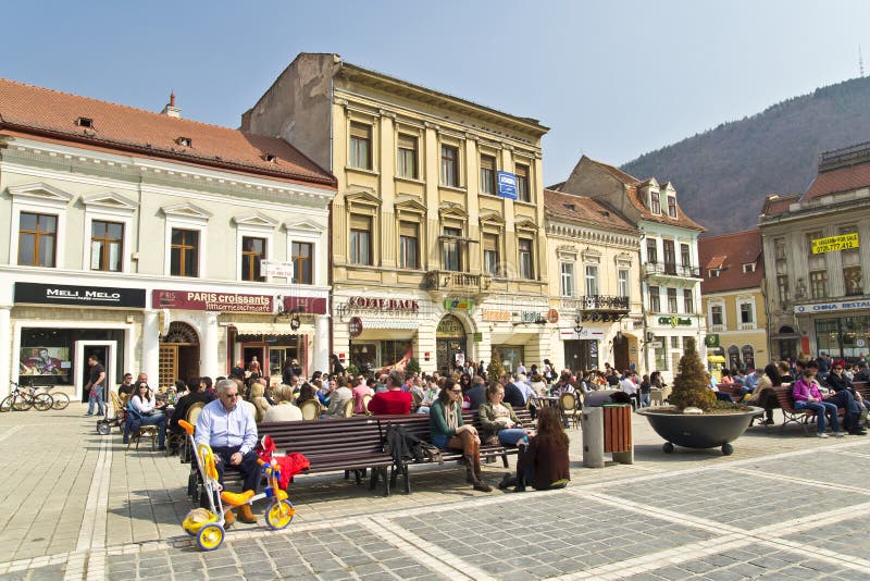 Zarnesti, Brasov editorial stock photo. Image of background 143630483