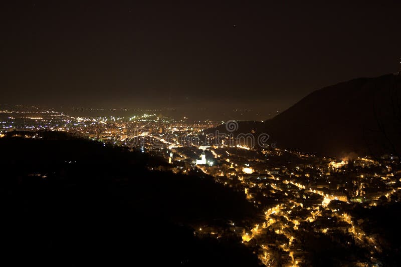 Brasov by night