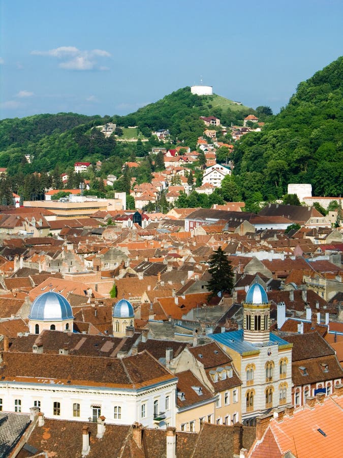 Brasov old Center, Romania royalty free stock images Brasov old Center, Romania royalty free stock images
