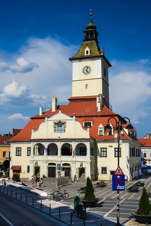 Saxon historic center of Brasov in Romania royalty free stock image Saxon historic center of Brasov in Romania royalty free stock image