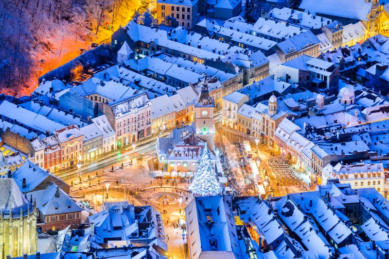 Brasov, Romania, Christmas Market in Transylvania, Europe