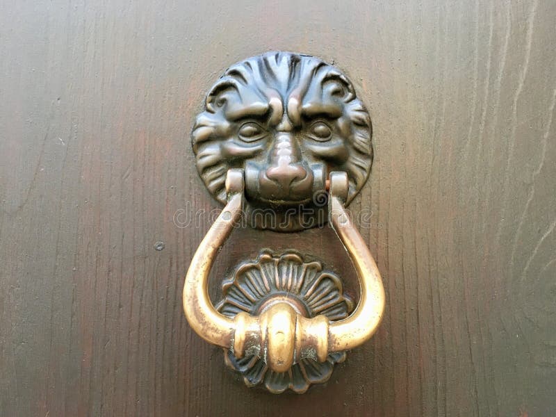 Brass, Metal, Door Knocker Picture. Image 121707465