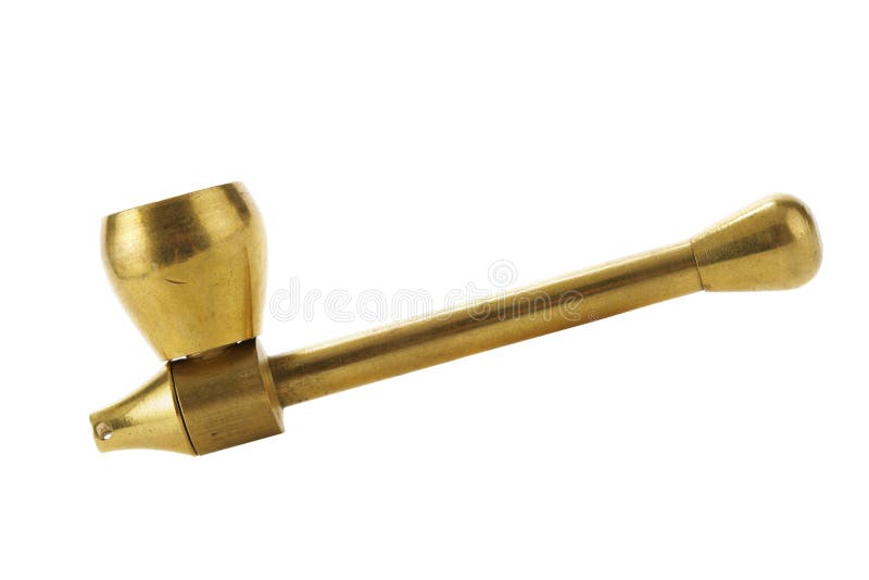 Brass pipe stock photo. Image of closeup, hash, metalic 2883846