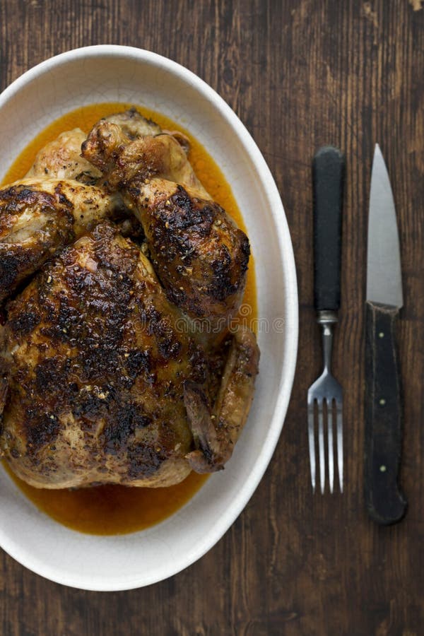 Braten-Huhn lizenzfreie stockfotos Braten-Huhn lizenzfreie stockfotos