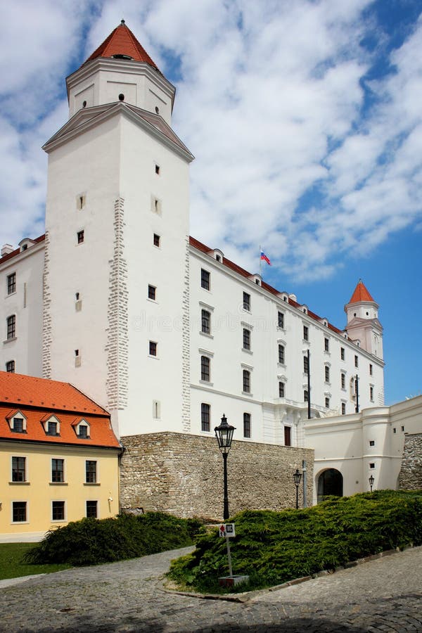 Bratislava capital city castle