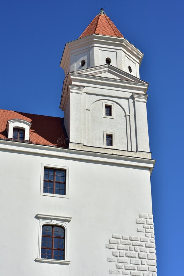 Bratislava castle corner tower