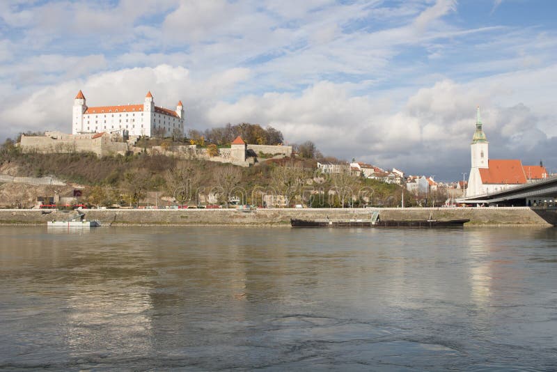 Bratislava castle - the famous touristic place