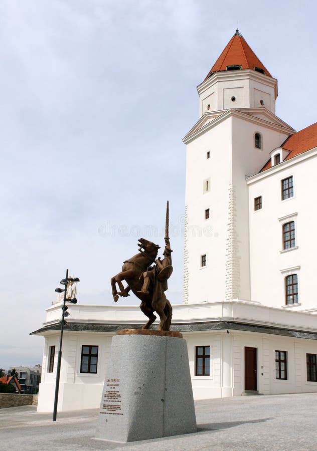 Bratislava Castle front- Slovakia