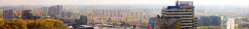 Bratislava cityscape with a modern apartment buildings