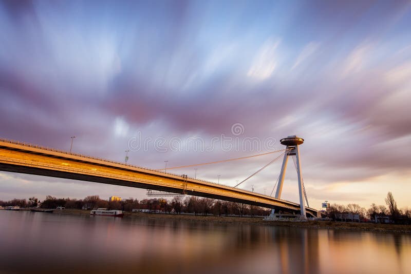 Bratislava and Danube river