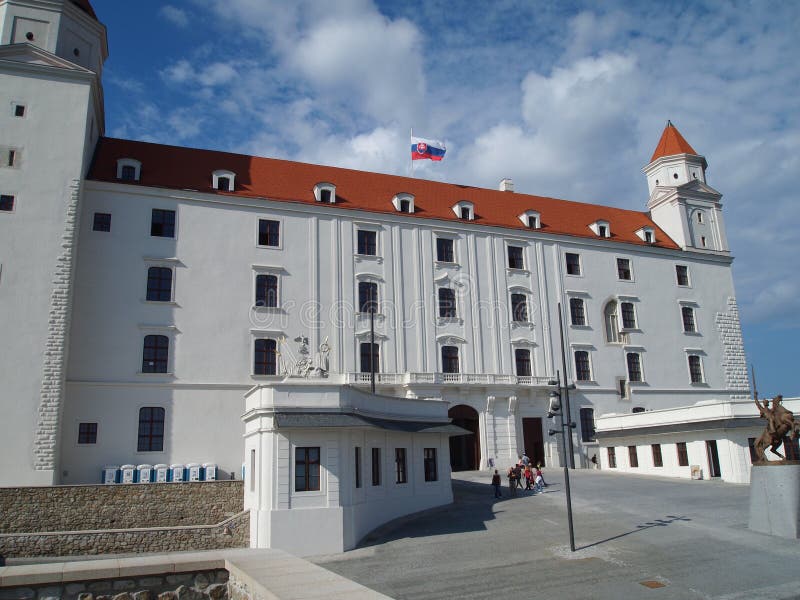 BRATISLAVA - la capital de Eslovaquia en 2016 foto de archivo BRATISLAVA - la capital de Eslovaquia en 2016 foto de archivo