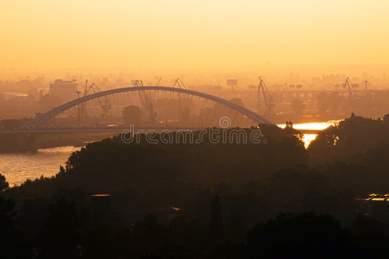 Bratislava in the morning