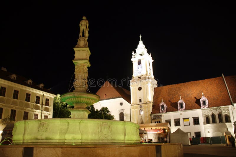 Bratislava by night