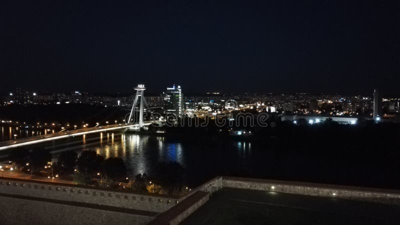 Bratislava at night