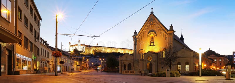 Bratislava - Old Town - Evening Cityscape