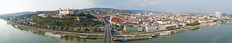 Bratislava Slovakia panorama