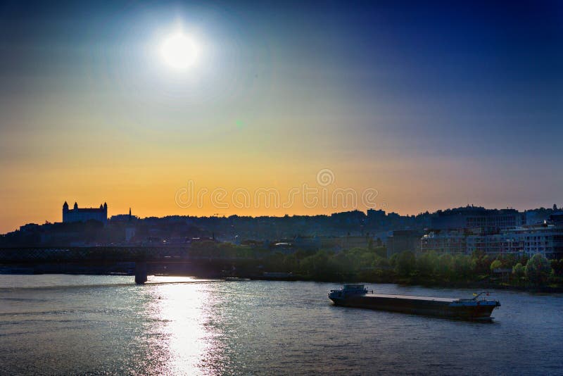 Bratislava sunset