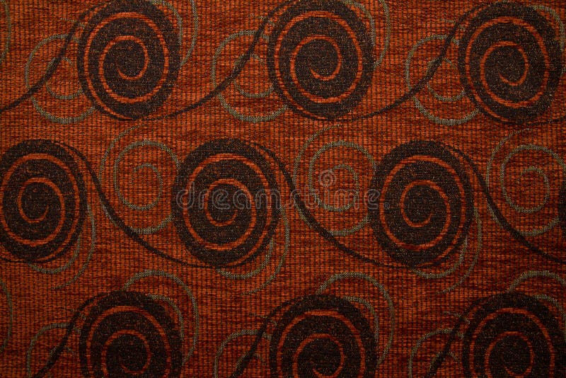 Braune Farbe Rosts Textilgewebe-Beschaffenheit Anemon 05 stockbild