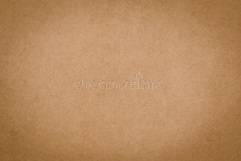 Braune Pergamentfläche, Papyrus Vintage-Papierblattstruktur Gelber Verpackungshintergrund, schmutzige Karte, Muster Altpapierhint stockfoto