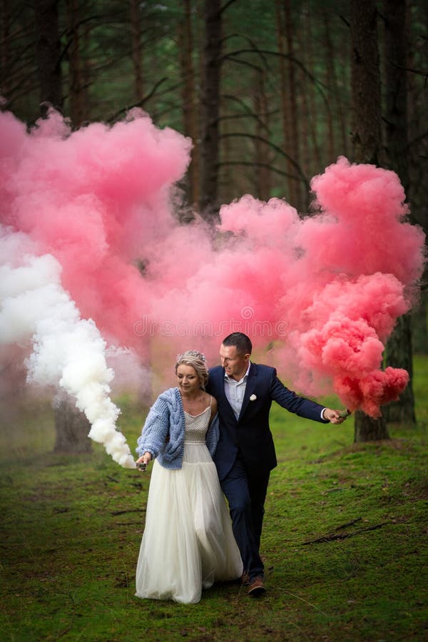 Braut und Bräutigam am Hochzeitstag stockbild Braut und Bräutigam am Hochzeitstag stockbild