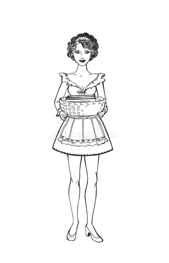 Fetter Koch stock abbildung. Illustration von bäckerei - 8175324